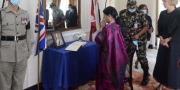 राष्ट्रपति भण्डारी बेलायती दूतावासमा