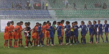 भुटानविरुद्ध नेपाल पहिलो हाफमा १-० ले अगाडि