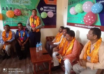 मिर्चैयामा एबी.आर. सेकेरुटी सर्भिसको उदघाटन