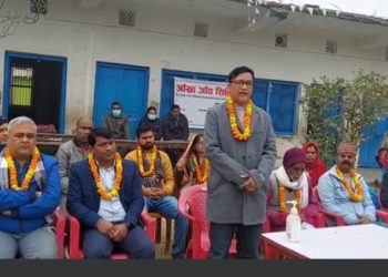लहान : आँखा जाँच शिविर संचालन