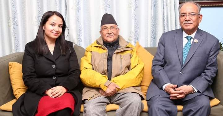 दाहाल पुगे ओली भेट्न बालकोट