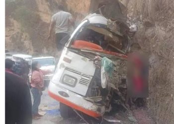 सिन्धुलीमा बस दुर्घटना हुँदा ६ जनाको मृत्यु