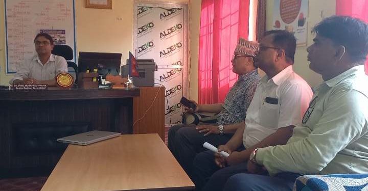 प्रमुख चौधरीद्धारा प्रादेशिक अस्पतालको अनुगमन