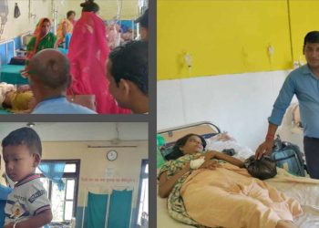 लहानमा विरामीलाई फलफुल वितरण गरि बच्चाको जन्मदिन मनाए