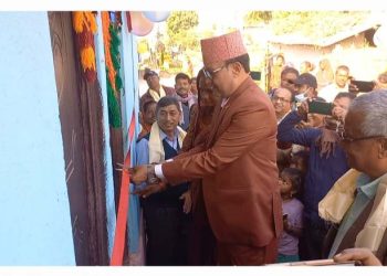 लहान– १२ मा विपन्न परिवारलाई सुरक्षित घर हस्तान्तरण