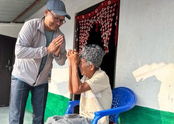 जनता र नगर सरकार बिचको समझदारी बढाउन घरदैलोमाः मेयर चौधरी