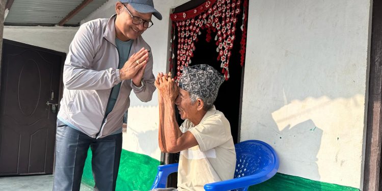 जनता र नगर सरकार बिचको समझदारी बढाउन घरदैलोमाः मेयर चौधरी