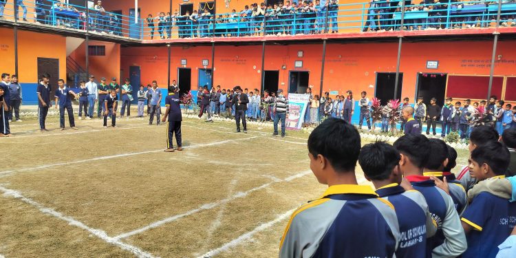 “एस ओ एस” स्कुलले आयोजना गरेको खेल सप्ताहको आज तेस्रो दिन