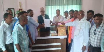 अम्बेडकर पार्कको विरोध, पासमान समुदायका अगुवाहरुले नगर प्रमुखलाई बुझाए ज्ञापनपत्र
